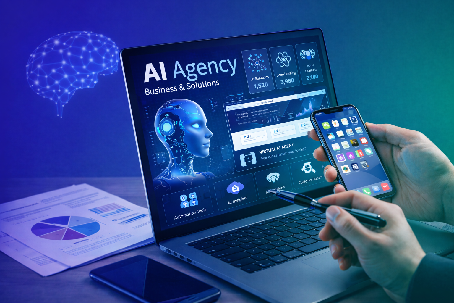 AI Agency Business cover