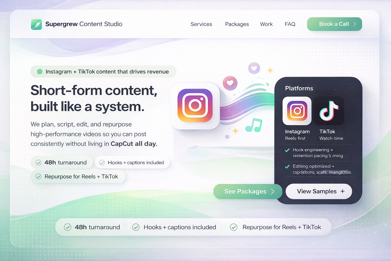 AI Website Business theme preview