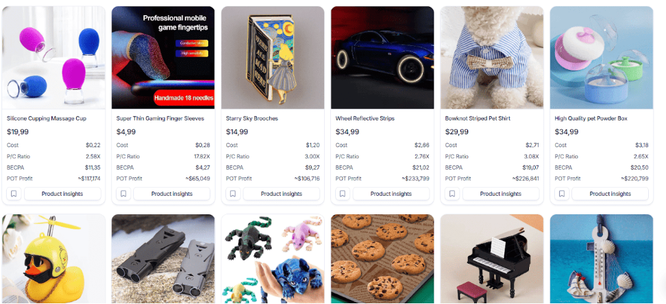 Test Lots of Products